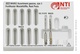W6002 Sortiment Gr. 3 NTI PostMaster passiv Titan