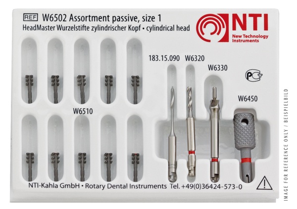 W6502 Sortiment Head Master zylindrisch Größe 1