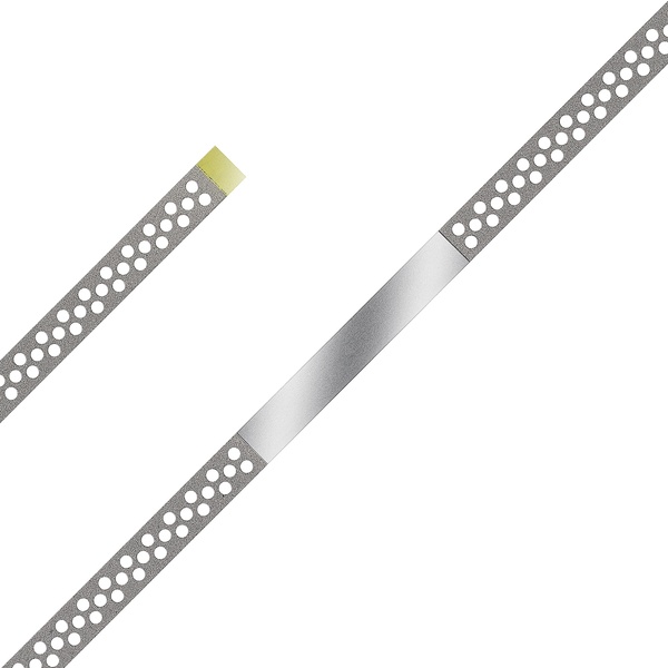 Tiras diamantadas, perforadas 