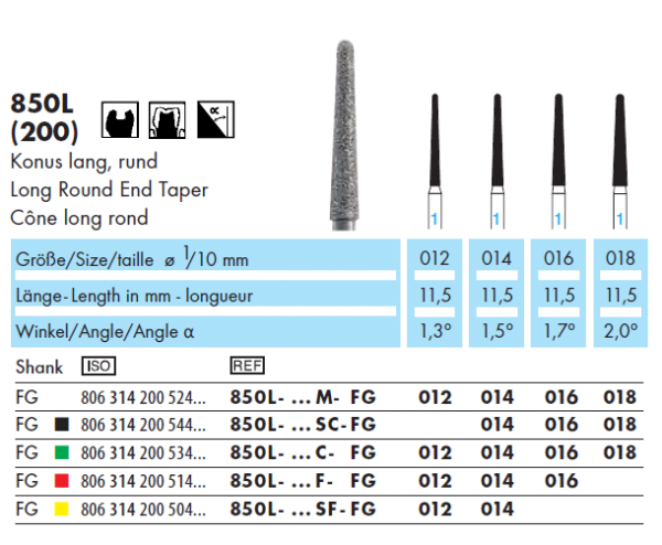 850L Katalog