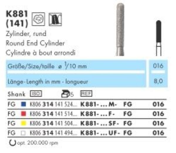 K881 Katalog