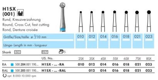 H1SX Katalog