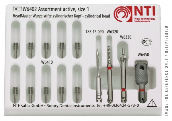 W6402 Sortiment Head Master zylindrisch Größe 1